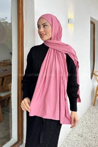 Lamelif Penye Şal Gül Kurusu