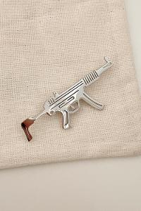 Lamelif Ak-47  Demir Broş