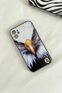 Lamelif  ıPhone11 Kartal Baskılı Telefon Kılıfı