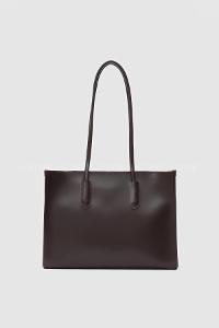 Lamelif Paella Acı Kahve Omuz Çantası 