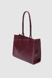 Lamelif Paella Bordo Omuz Çantası