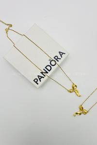 Lamelif 925 Ayar Çelik Kurdele Kolye Gold