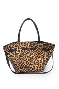Leopard With Suspenders Skin Hand Bag Bag