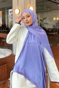 Lamelif Janjan Şal Lila