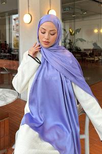 Lamelif Janjan Şal Lila