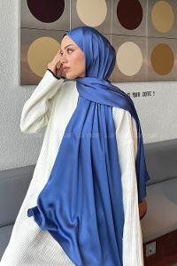 Lamelif Janjan Şal Mavi