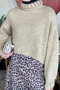 Lamelif Crop Kazak Camel