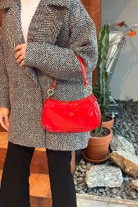 Lamelif Rugan Baget Kadın Çanta Kırmızı