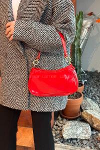 Lamelif Rugan Baget Kadın Çanta Kırmızı