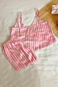 Lamelif Saten Takım Desteksiz