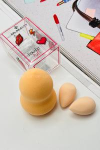 Lamelif Jol Beauty Makyaj Süngeri 3 lü Krem