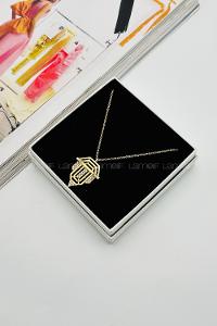 Gold Gold Straight Necklace