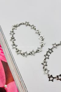 Lamelif Gümüş Yıldız Bileklik