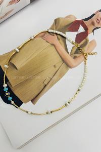 Lamelif Nazar Charmlı İnci Kolye