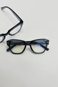 Lamelif İnes Füme Çerçeve Şeffaf İmaj Gözlük