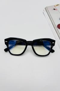 Lamelif İnes Siyah Çerçeve Şeffaf İmaj Gözlük