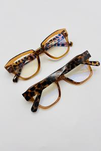 Brown With Milk Glasses