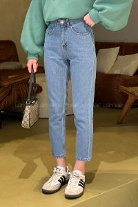 Lamelif Açık Mavi Mom Jean Pantolon