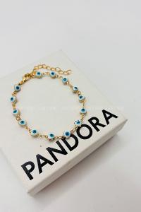 Lamelif Beyaz Kalp Nazar Boncuklu Zarif Bileklik