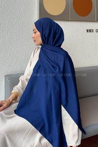 Lamelif Comfort Pamuk Şal Gece Mavisi
