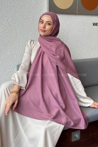 Lamelif Comfort Pamuk Şal Gül Kurusu