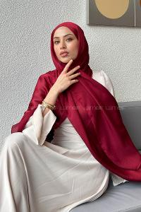 Lamelif Janjan Şal Bordo