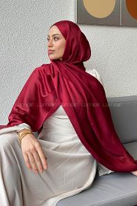 Lamelif Janjan Şal Bordo