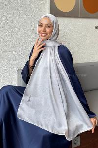 Lamelif Janjan Şal Gri