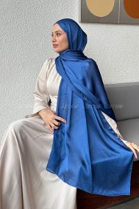 Lamelif Janjan Şal İndigo