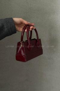 Claret Red Without Accessories Skin Hand Bag Arm Bag Bag