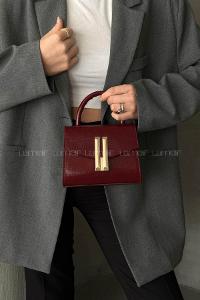 Lamelif Montanna Model Kadın El Ve Omuz Çantası Bordo