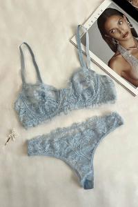 Lamelif Dantel Bralet Takım Desteksiz