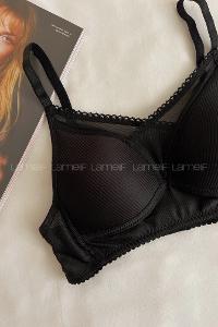 Lamelif Dantelli Push Up Sütyen