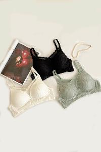 Lamelif Dantelli Push Up Sütyen