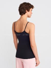 Black Crew Neck Short Arm Cotton Fabric Unprinted T-shirt