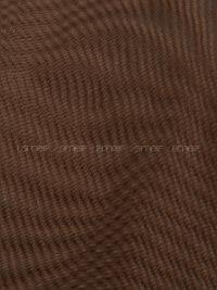 Dark Brown Crew Neck Short Arm Cotton Fabric Unprinted T-shirt