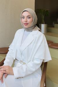 Lamelif Bambu Eşarp Koyu Bej