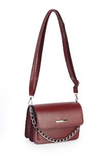 Lamelif Orse Model Aksesuarlı Çanta Bordo