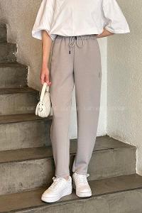 Gray Narrow Leg Normal Waist Slim Fit Bottom Tracksuit