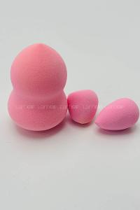 Lamelif Jol Beauty Makyaj Süngeri 3 lü Pembe