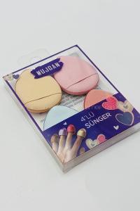 Lamelif Müjgan 4lü Parmak Sünger