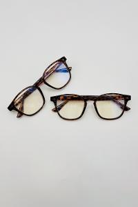 Lamelif Asy Kahve Leopar Güneş Gözlüğü