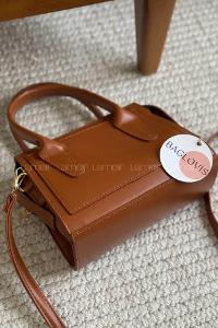 Lamelif Minimal Zarif Kadın Çanta Taba