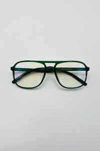 Lamelif Niva Yeşil Çerçeve Şeffaf İmaj Gözlük