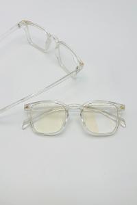 Lamelif Oly Şeffaf Çerçeve Güneş Gözlüğü