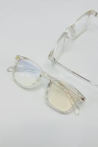 Lamelif Oly Şeffaf Çerçeve Güneş Gözlüğü