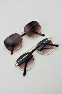 Lamelif Belissa Luxery Kahverengi Güneş Gözlüğü