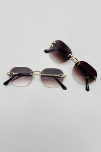 Lamelif Bumble Luxery Kahverengi Güneş Gözlüğü