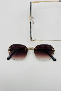 Lamelif Bumble Luxery Kahverengi Güneş Gözlüğü