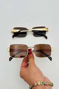 Lamelif Celine Luxery Kahverengi Güneş Gözlüğü